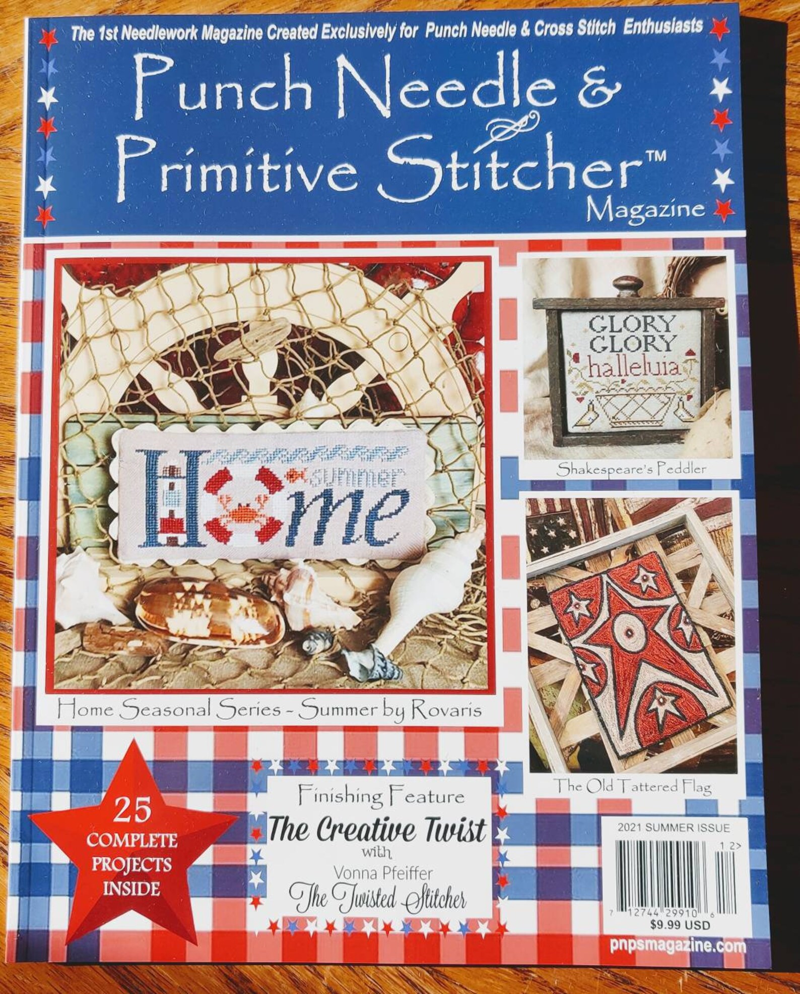 Punch Needle and Primitive Stitcher Magazine 2021 Edición de Etsy