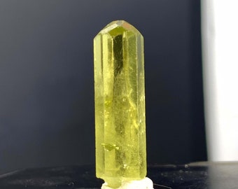 Excellent Terminated Heliodor crystal , Heliodor Crystal , 34 mm, gem crystal , Diamond Cut Shape Heliodor jewelry Yellow Beryl - 26.30 CTS