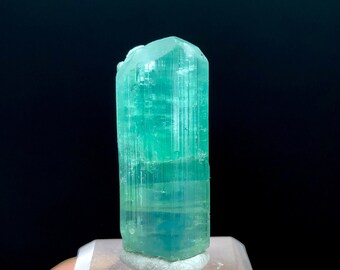 Diamond Cut Shape Paraiba Blue Tourmaline Crystal From Afghanistan - 32.10 CTS