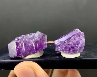 Rich Purple Transparent Scapolite Crystal ,Rare Crystal , Fine Minerals , Scapolite Specimen, Afghan Scapolite - 90.80 Carats