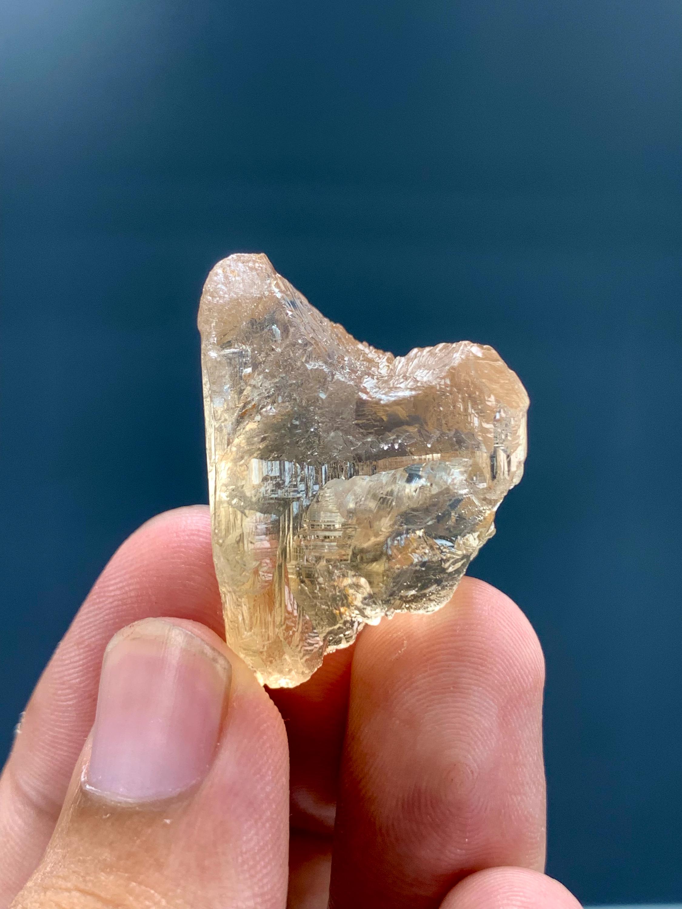 Etched Shape Topaz Combine Quartz Topaz Specimen Raw Topaz