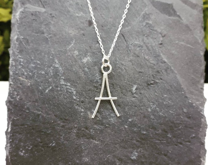 Initial necklace, jewellery gift