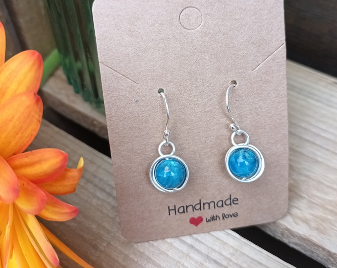 Apatite Gemstone Earrings