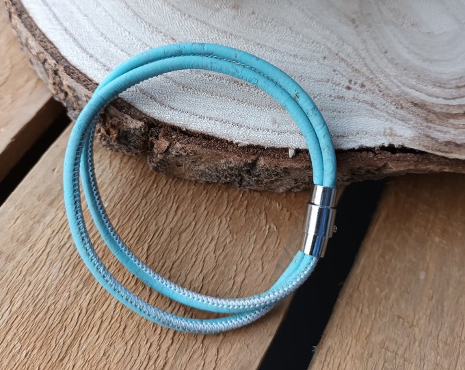 Bracelet Blue Cork