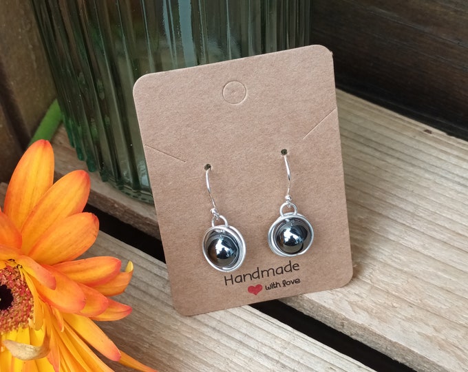 Hematite Gemstone Earrings