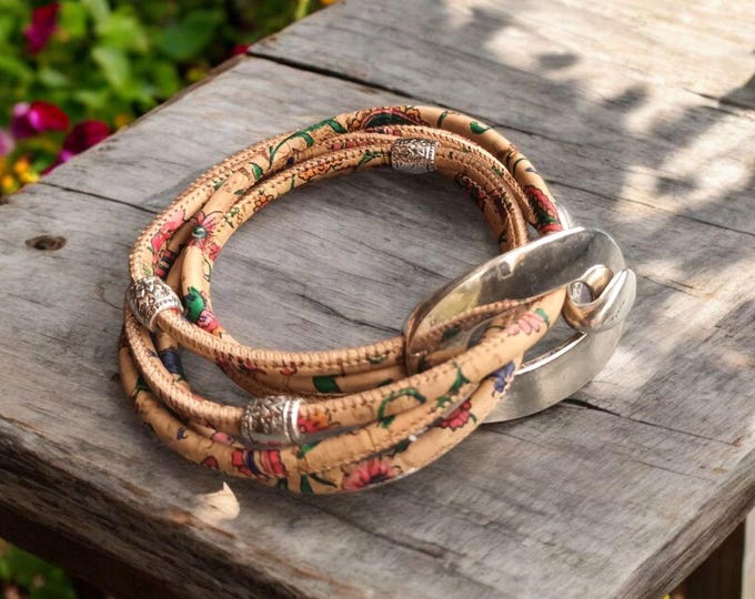 Cork Wrap Bracelet