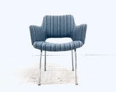 50s 60s vintage frog eero Saarinen era design armchair chair to teak knoll lounge chair