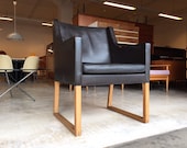 60 39 s original Bérge Mogensen Armchair Type 3246 Danish Design Chair to Teak Mid Century Armchair Leather Armchair