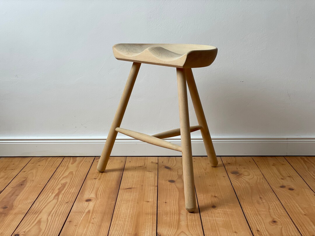 Danish Design Hocker Tripod stool shoemaker Chair no. 49