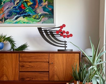 60s Norwegian Brutalist Art Design Sculpture Mid Century heavy plastic