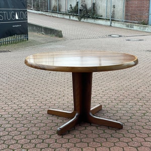 Danish 60s walnut dining table table chair wood design kitchen teak dining table mid century table gudme