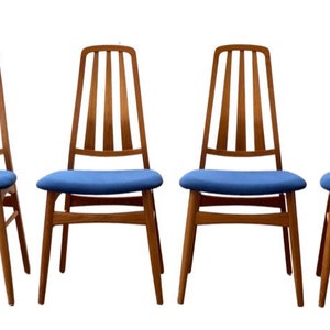 Beautiful Set of 4x 60s Teak Chairs - Vamdrup stølefabrik Chairs Mid Century Chairs Dining Room Design Chairs