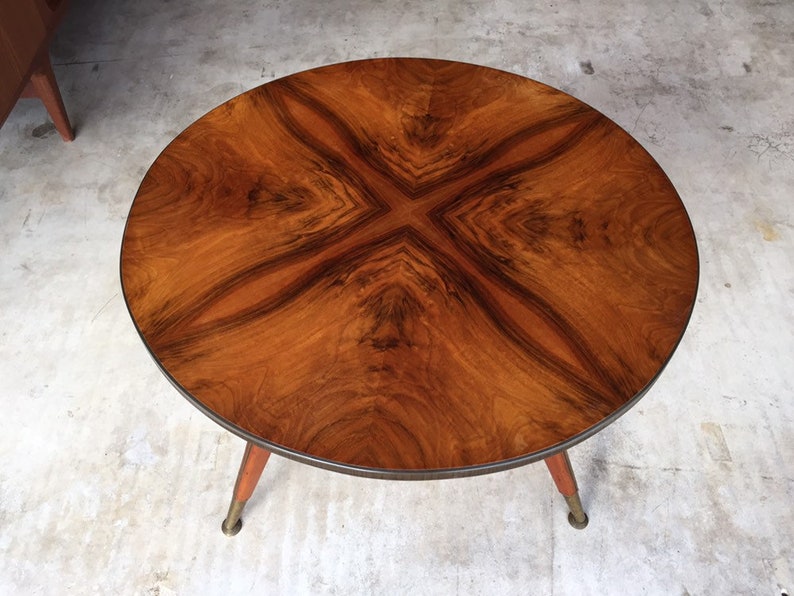 Rare 50s Luxury Side Table Mahogany Coffee Table to 60s Teak Etsy