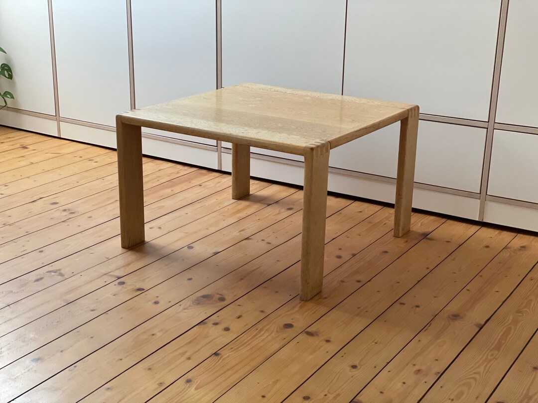 60s Asko Bonanza Oak coffee table Mid Century Design Couchtisch Beistelltisch Vintage Sofatisch pajamies