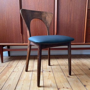 Rare 60s Danish 60s Niels Koefoed Oak Desk Chair Armchair Mid Century deskchair lounge chair armchair image 10