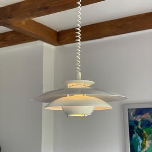 60s Swedish vintage lamp pendant ceiling lamp Space Age