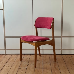 Great color! 60s Danish Erik Buch Teak Chair Captains Chair Mid Century Design Armchair Vintage Desk Chair O.D. furniture
