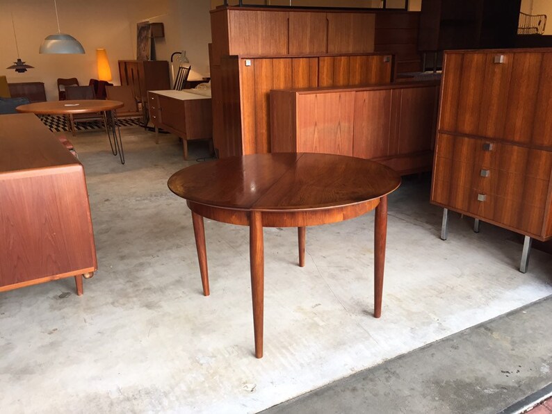 Luxus Tisch runder 60er german LÜBKE Esstisch Mid Century zu | Etsy