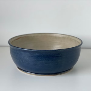 Beautiful handmade Mid Century Bonsai bowl fruit bowl vintage ceramics bowl 50s 60s kitchen bowl