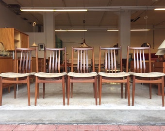 Rare!! 50s 60s Retro Chairs Mid Century Teak Vintage Table table à manger design danois 50s
