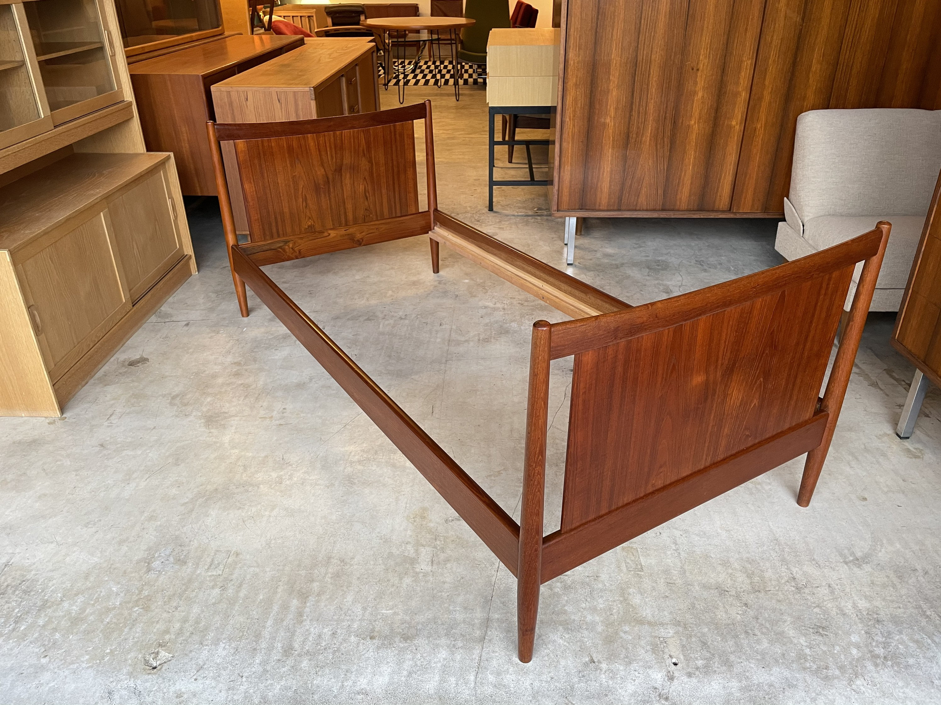 Rare 60s Danish Peter Hvidt Orla M lgaard Soborg M bler Teak Bed