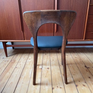 Rare 60s Danish 60s Niels Koefoed Oak Desk Chair Armchair Mid Century deskchair lounge chair armchair image 7