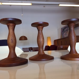 Rare Set of 3 Mid Century Kai Kristiansen Kjersgaard 60s Teak Wardrobe Hook Danish Danish Minimalist Rack