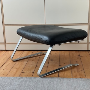 Minimalist 60s 70s Stool Danish Design Ottoman Mid Century Armchair