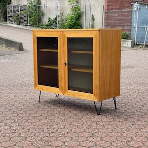German vintage showcase sideboard 60s chest of drawers retro design vintage sideboard mid century