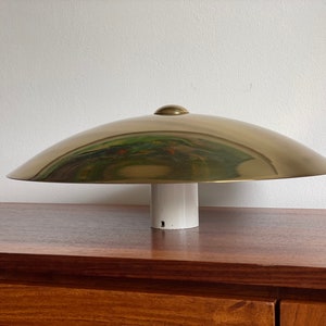 60s 70s golden Mid Century wall light Vintage Wall Lamp Brass Design