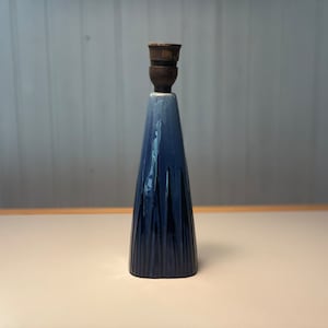 60s danish Design Søholm vintage ceramic lamp to teak tablelamp