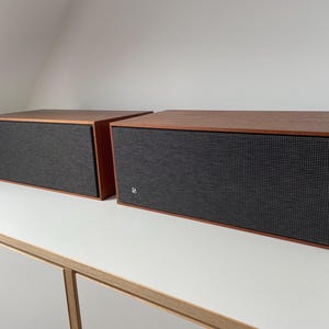 Cool! 2x Vintage 60s Bang & Olufsen Teak Speakers beovox