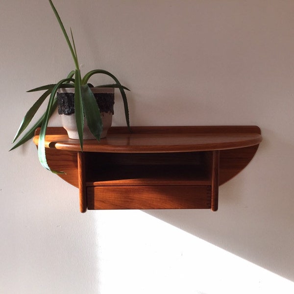 Super exclusive 60s Vildbjerg Danish Teak Console Kai Kristiansen Sideboard Shelf vintage board mid Century entrance furniture