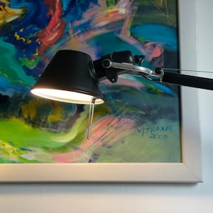 Vintage Artemide tolomeo tavolo Design table lamp for clamping