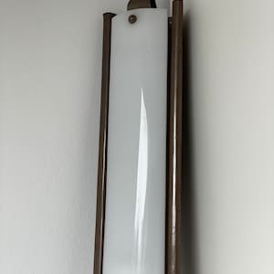 Massive copper Bauhaus Art deco Design wall lamp Wall lamps 50s 60s