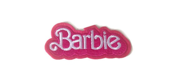 Embroidered Patch, Iron-on Iron-on Crest, Barbie, Mattel 