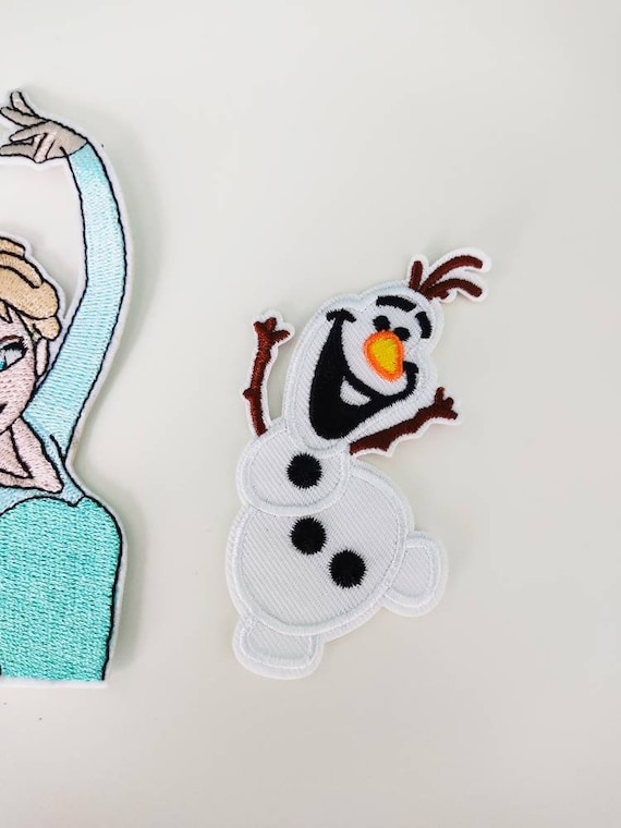Grand Ecusson thermocollant Patch brodé Disney La Reine des neiges Elsa  Olaf - Disney | Beebs