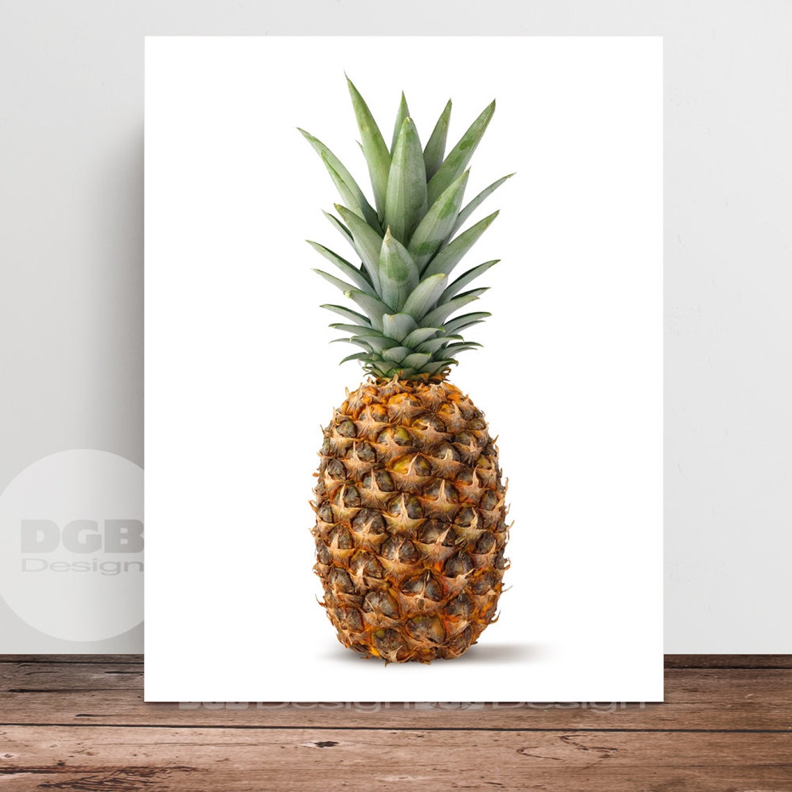 Pineapple PRINTABLE Art Tropical Art Print Best Pineapple - Etsy