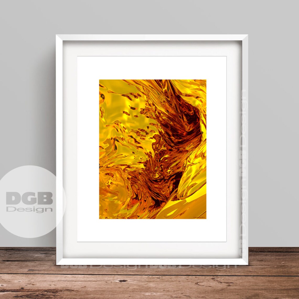 GOLD Art Print,liquid Gold Metal Art,gold Print, Metallic Wall Art