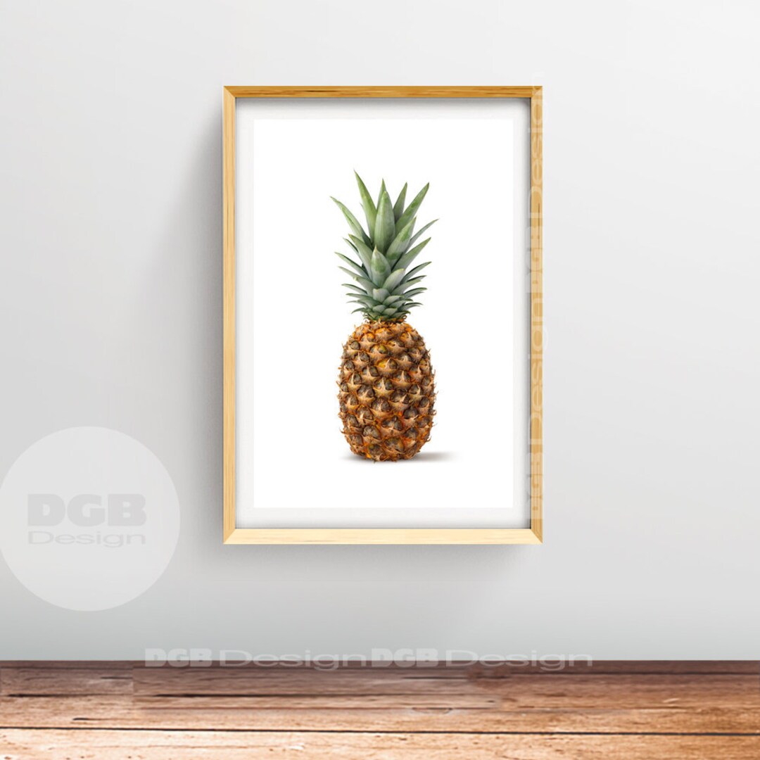 Pineapple PRINTABLE Art, Tropical Art Print, Best Pineapple, Palm Print, Pineapple Decor, Wall ...