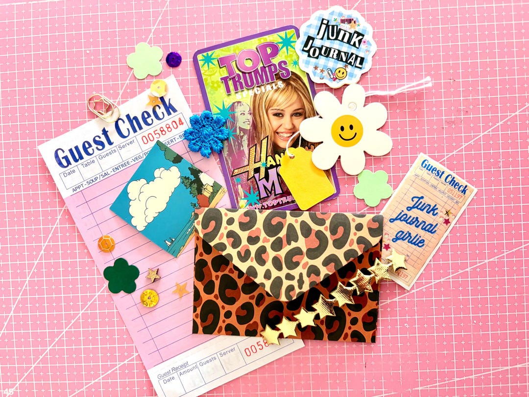 90s/y2k Scrap Pack | Junk Journal & Scrapbook Supplies - Etsy Canada