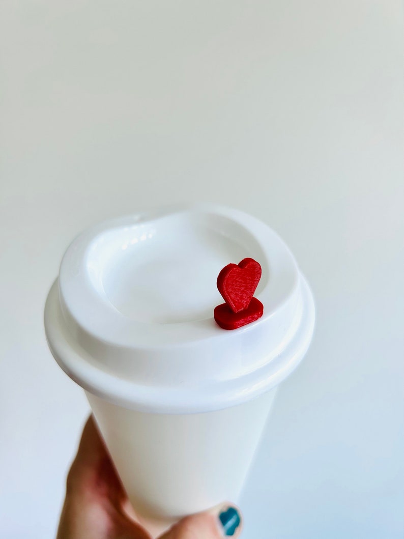 3D printed hot drink stopper hot cup stopper hot drink plug Starbucks cup image 3