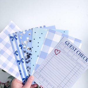 Blues scrapbook and journalling paper pack  | Junk Journal & Scrapbook Supplies