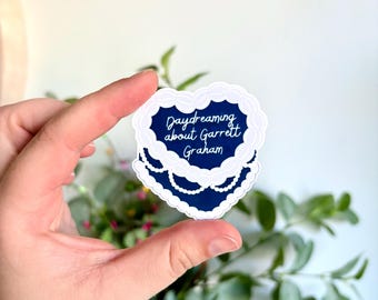 Sticker pour gâteau Garrett Graham Rêverie | autocollants | autocollant découpé | journal indésirable | scrapbooking | hors campus