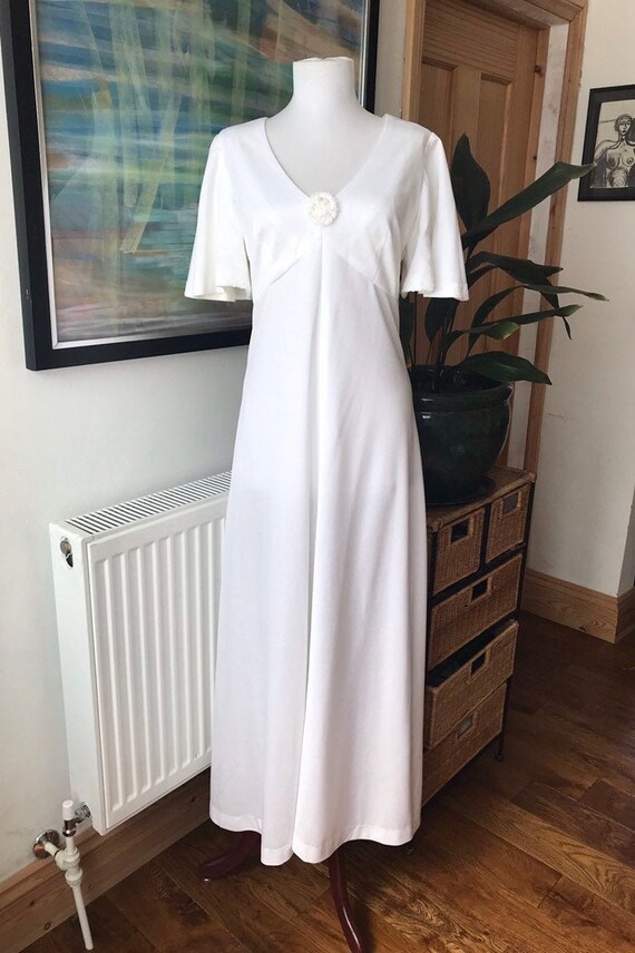 Vintage wedding dress, handmade wedding dress, 196