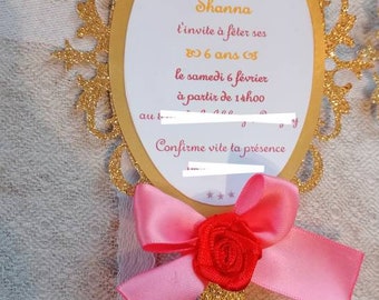 Beauty Beast Mirror Etsy