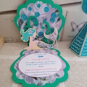 20 Pièces Boîtes de Bonbons Sucrés Sirène Sac Cadeau en Papier Anniversaire  Petite Sirène Faveur de Fête pour Sirène Fête Baby Shower Décorations  Mariage Queue de Mariée Arcs 