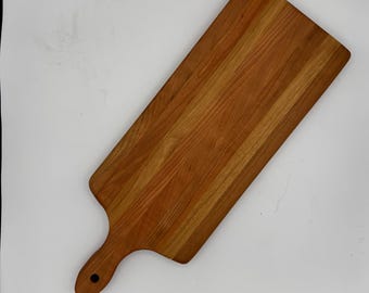 Large Cherry and Hickory Charcuterie Board