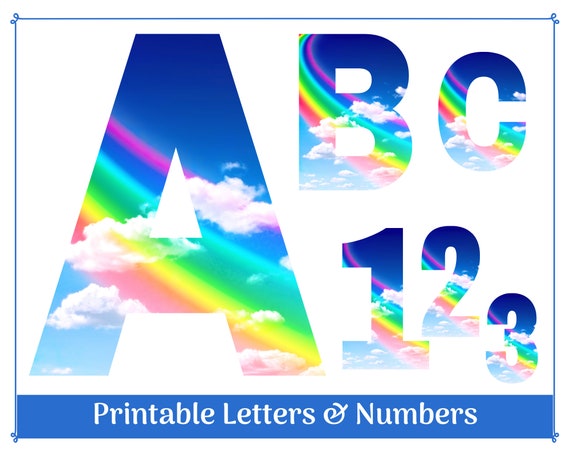 Foam Letters (A-Z) & Numbers (0-9)