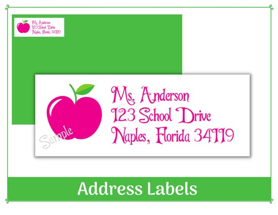 How to do address labels on a mac